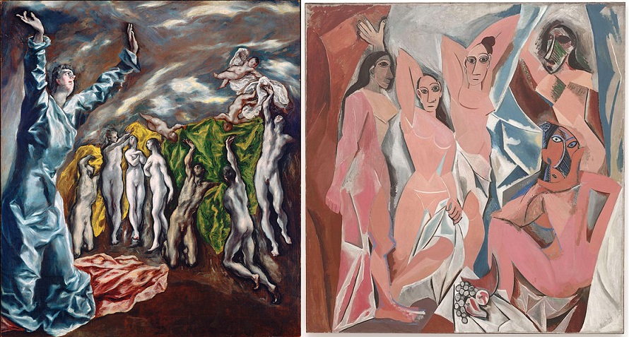 Les Demoiselles d'Avignon, a pintura imoral de Pablo Picasso