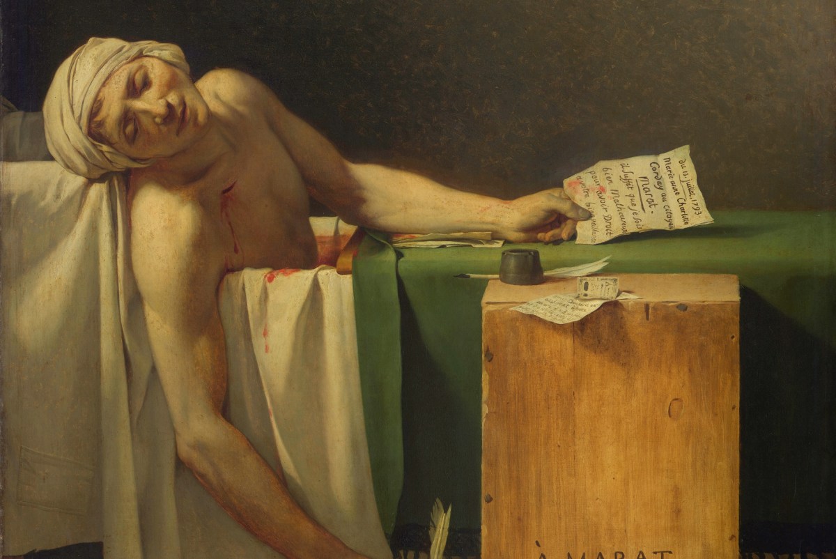Obra 'A Morte de Marat'